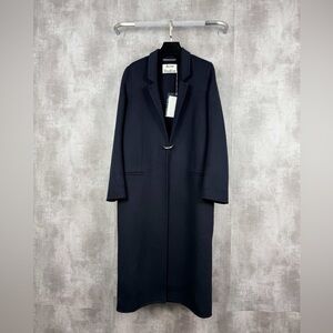 Authentic Acne Women's Dark Blue Trench Coat